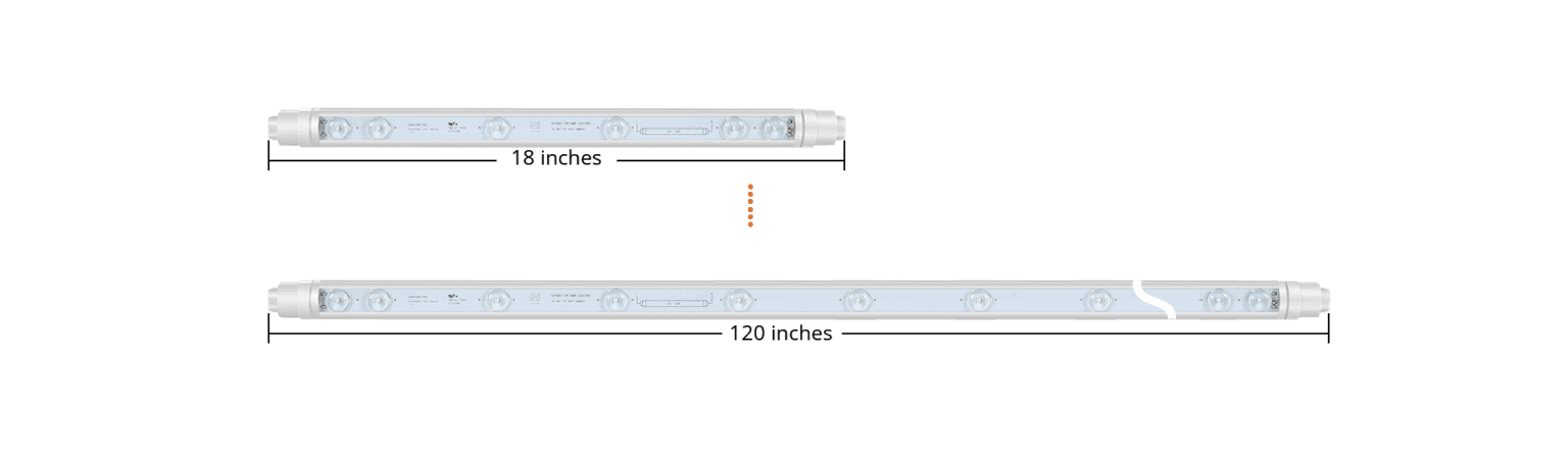 US Standard LED Sign Tube - Double Sided Retrofit Tubes