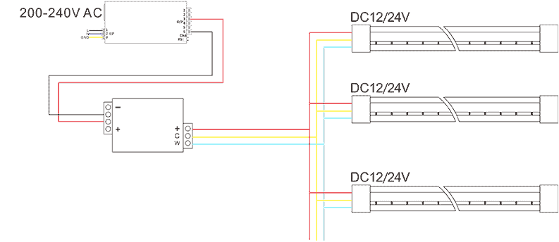 LED neon light_SNL0612XA_adjust CCT wiring diagram(1-1)