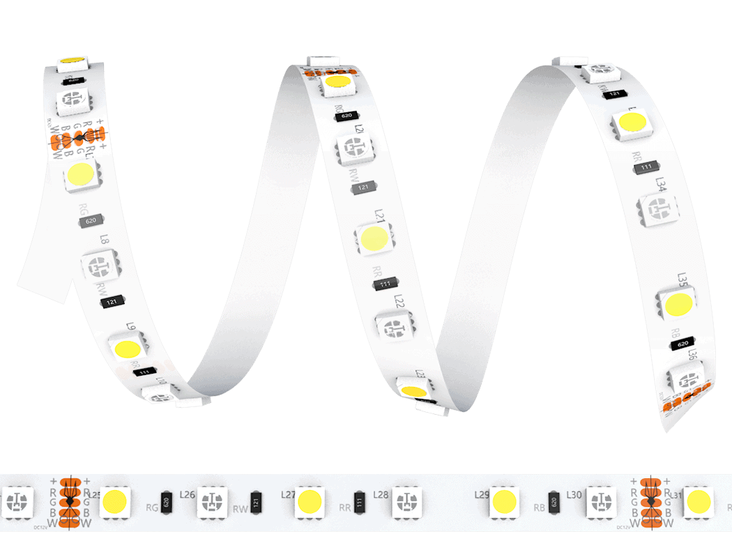 LED 스트립 SMD5050-60LED-10MM-RGB+W-RAV072A