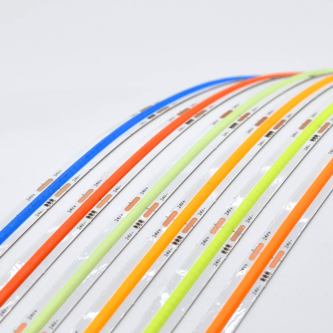 Utilizzando i LED COB non ci sono macchie