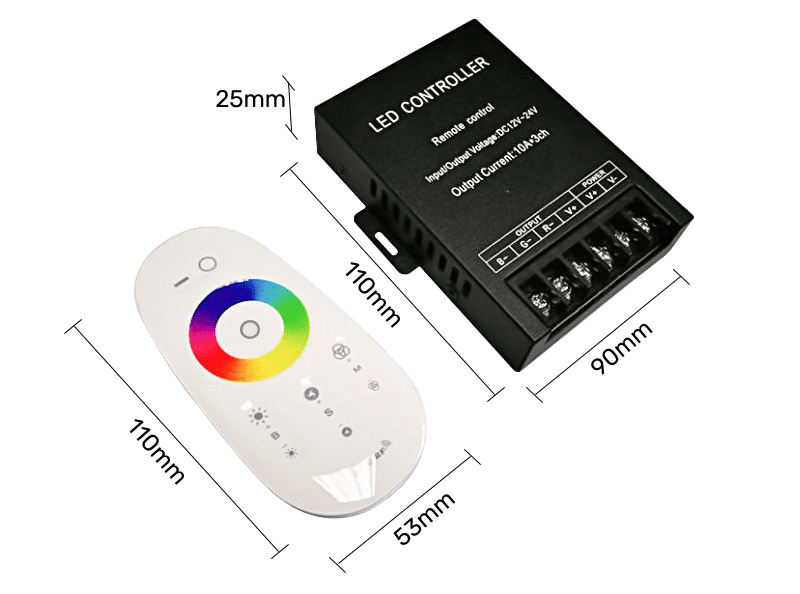 RGB 컨트롤러_CTL-RGB-RF-QC19_SIZE