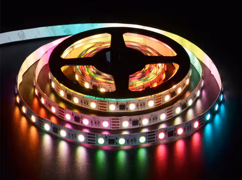 SMD5050- 어드레서블 RGBIC | 멀티컬러 어드레서블 RGB LED 스트립