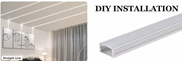 Come installare il profilo a led in alluminio？