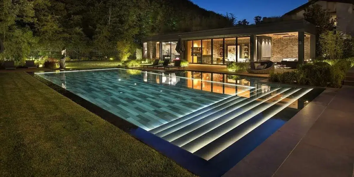 LED flexible waterproof LED neon lights for pool pathways and steps