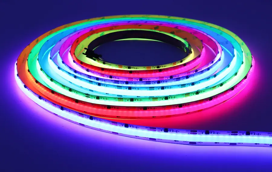 어드레서블 RGBIC COB LED 스트립