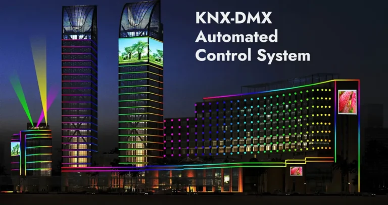 KNX-DMX-besturingssysteem