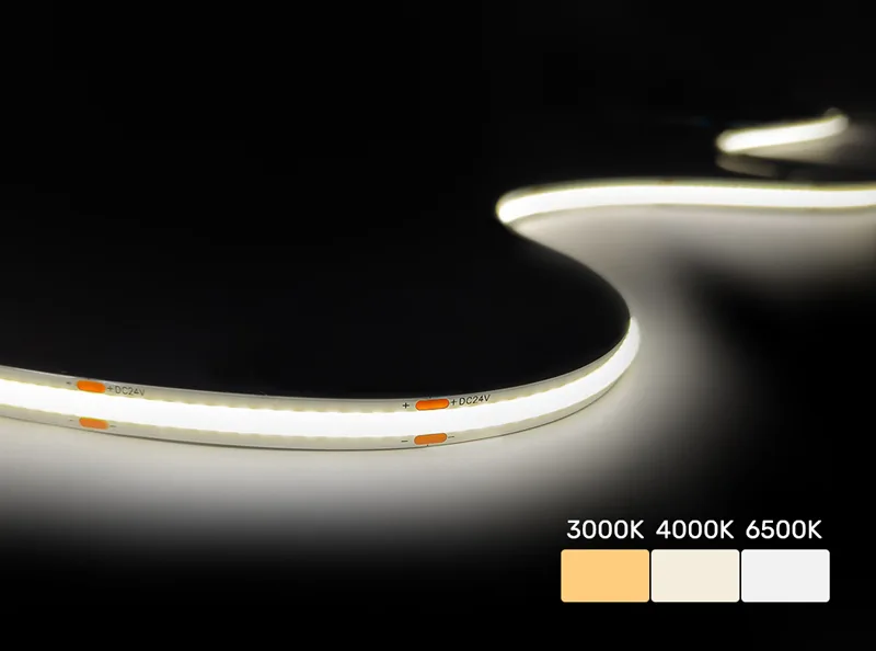 COB-320LED-8MM_릴 투 릴 기술이 적용된 플렉시블 LED COB 스트립 조명_241225