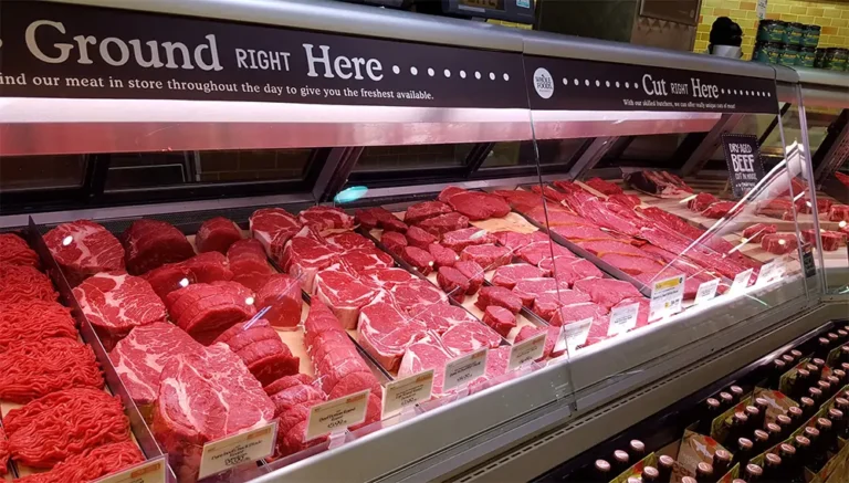 Bande lumineuse à LED pour l'affichage de la viande