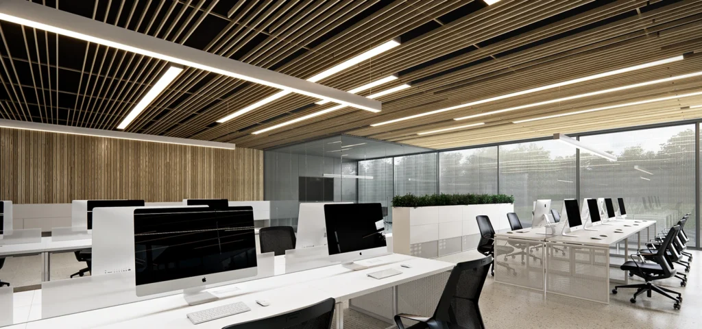 pandent led canale applicazione profilo alluminio