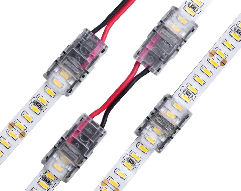 Conectar as fitas LED SMD Conectar as fitas LED SMD
