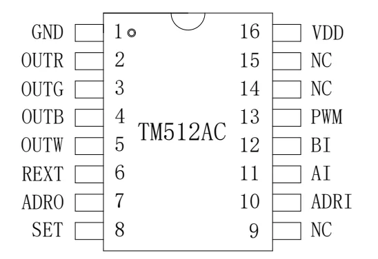 DMX512 chips_TM512AC DMX512 chips_TM512AC