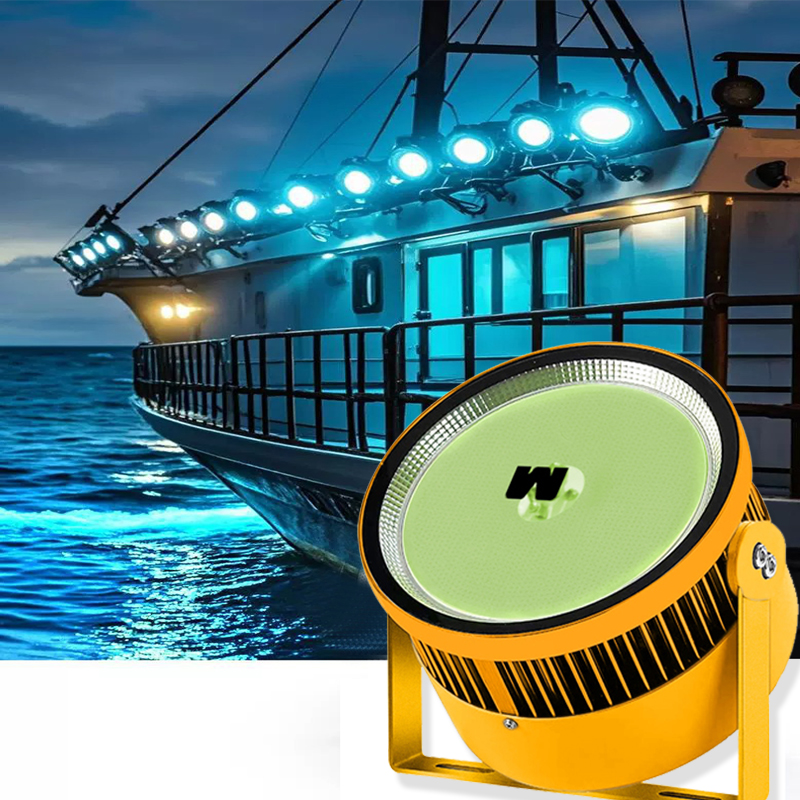 Fishing Boat Fish Atrract Spotlights Fishing Boat Fish Atrract Spotlights