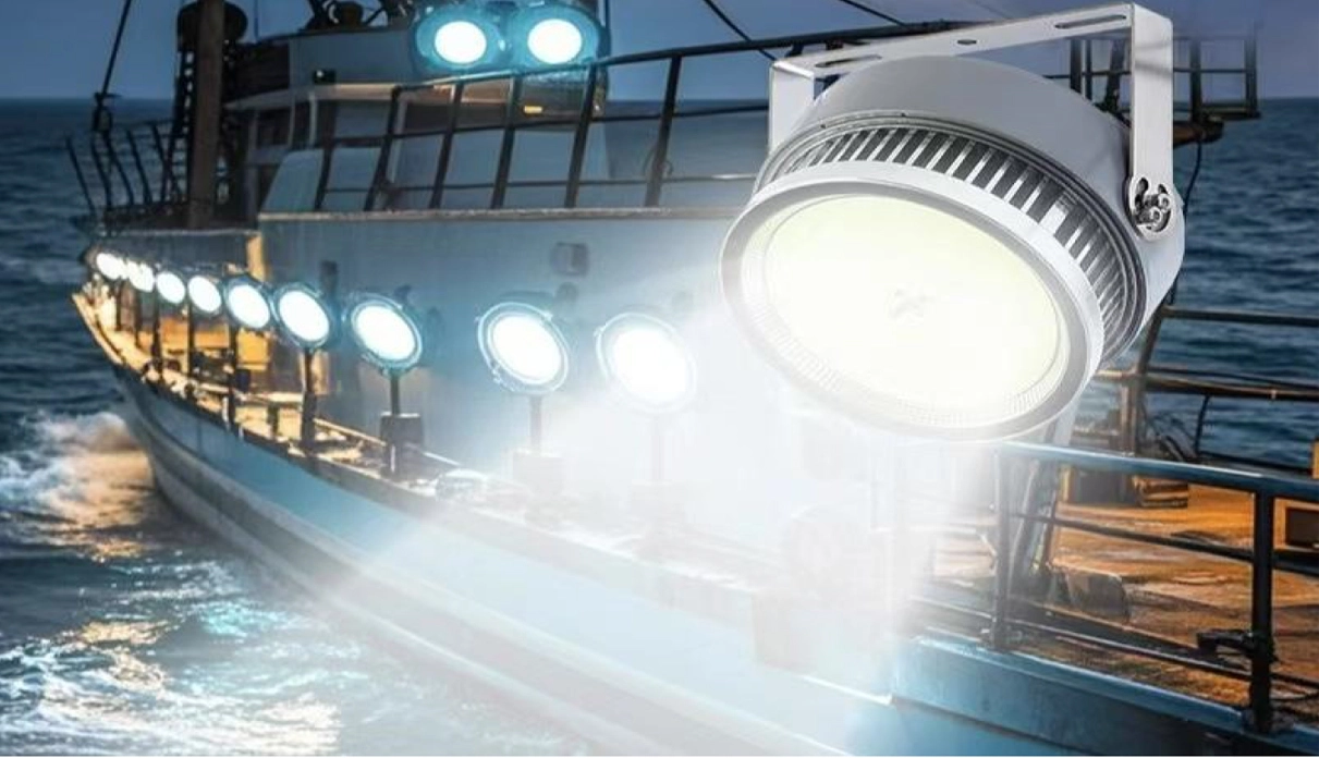 Fishing Boat Fish Atrract Spotlights Fishing Boat Fish Atrract Spotlights