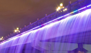 Éclairage LED pour les projets d'aménagement paysager des rivières