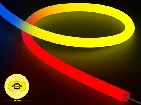 LED Neon Flex - круглая неоновая лента 360 градусов (1)