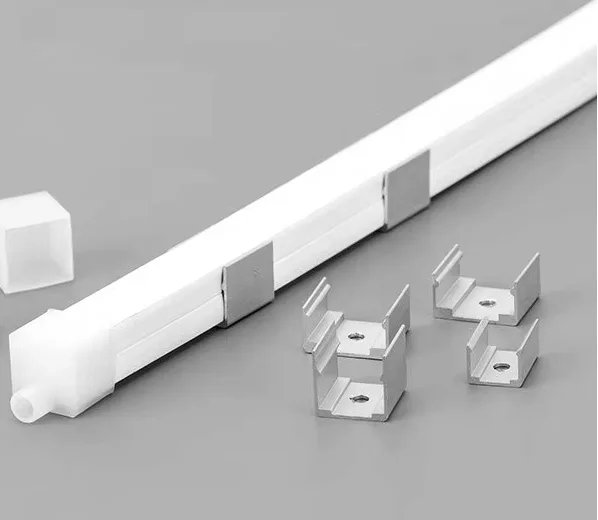 LED 柔性霓虹灯安装解决方案_标准 5 厘米铝质安装夹 LED 柔性霓虹灯安装解决方案_标准 5 厘米铝质安装夹