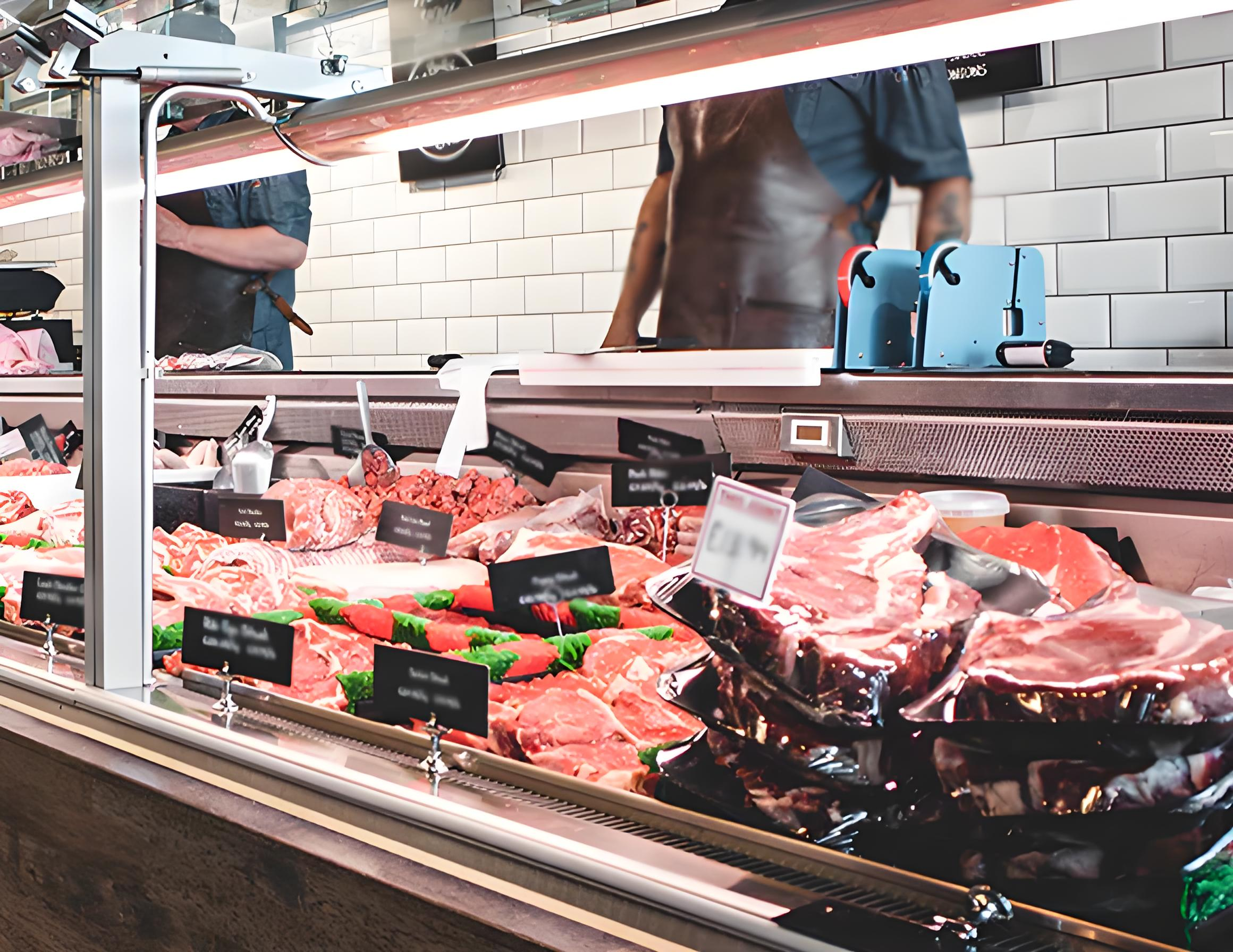 Tiras de LED para expositores de carne