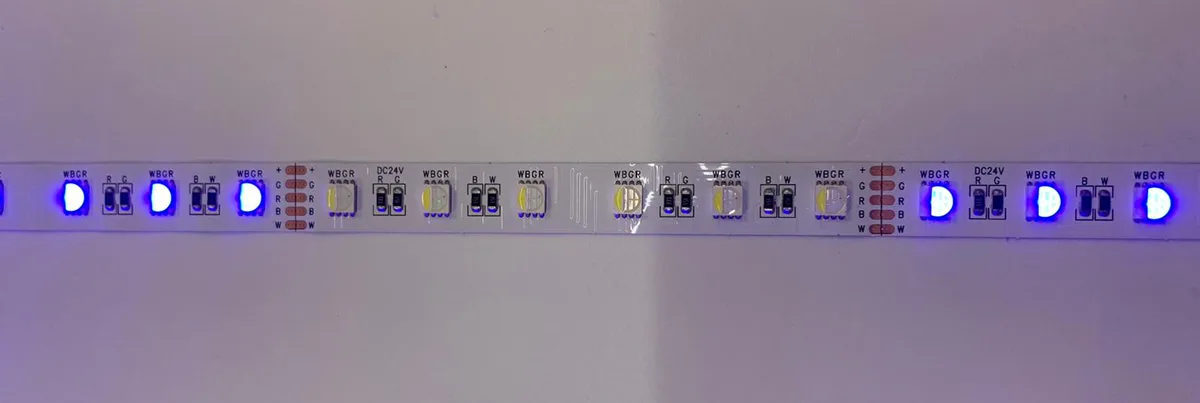 One or more sections of the LED strip do not light up One or more sections of the LED strip do not light up