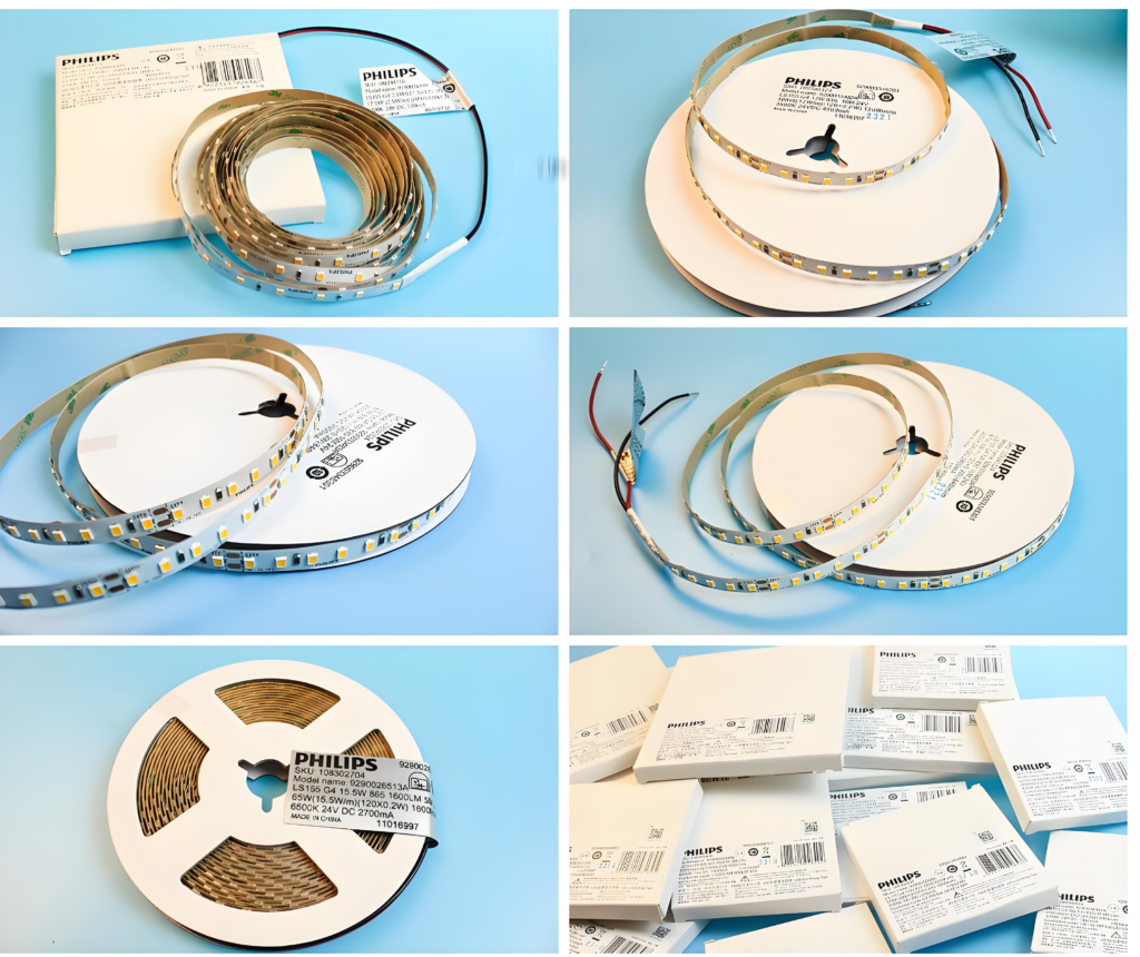 Immagine reale del prodotto della striscia LED Philips Immagine reale del prodotto della striscia LED Philips