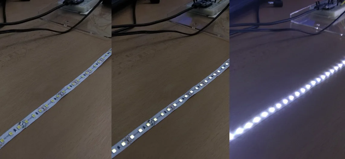 The LED strip light can not be completely off or can not be turned off The LED strip light can not be completely off or can not be turned off