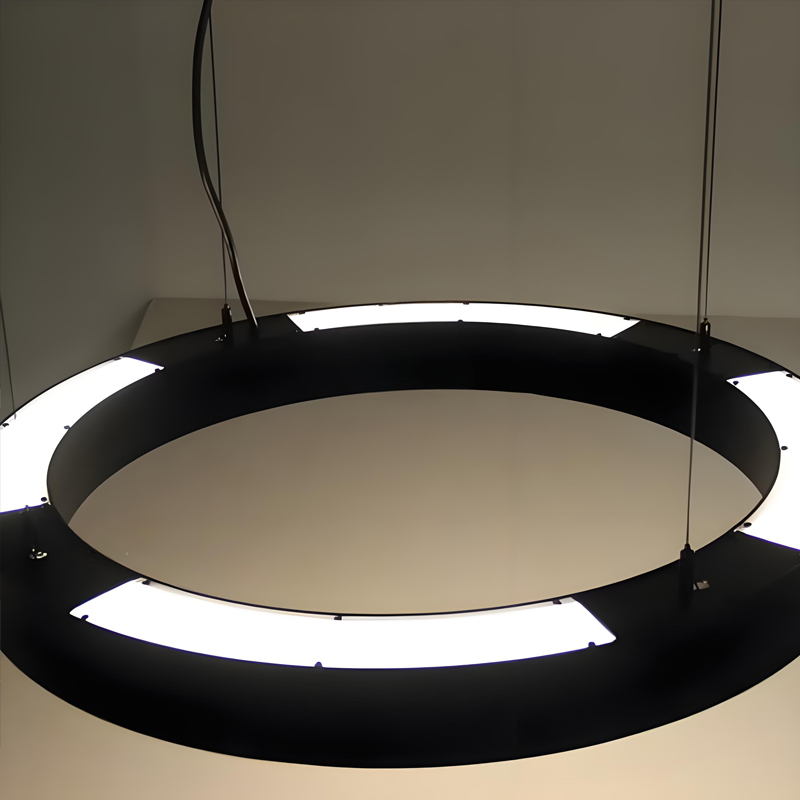 Aluminum round ring pendant lighting up and down 4_副本