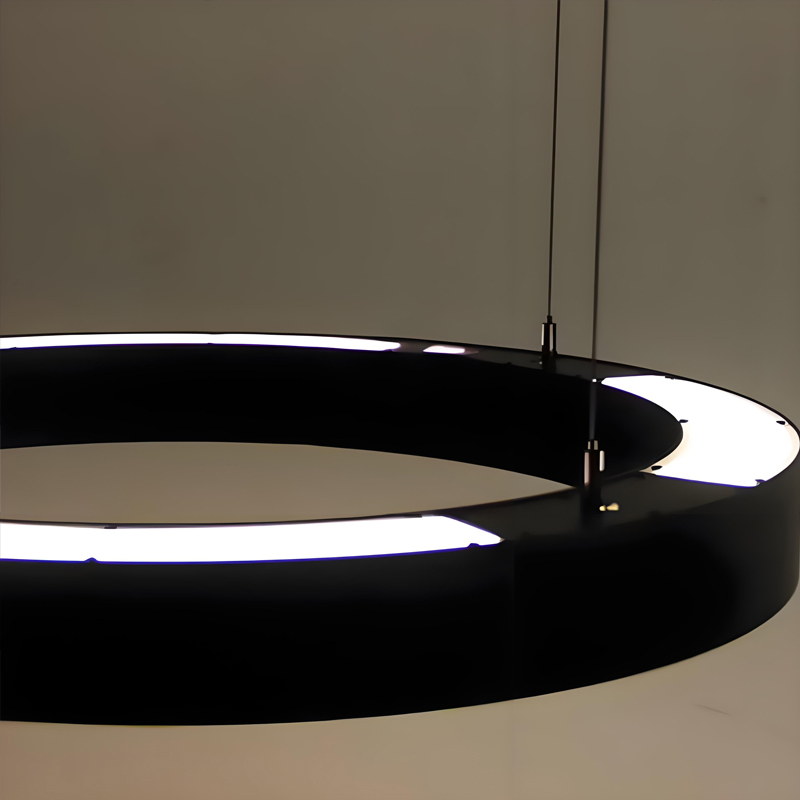 Aluminum round ring pendant lighting up and down 5_副本