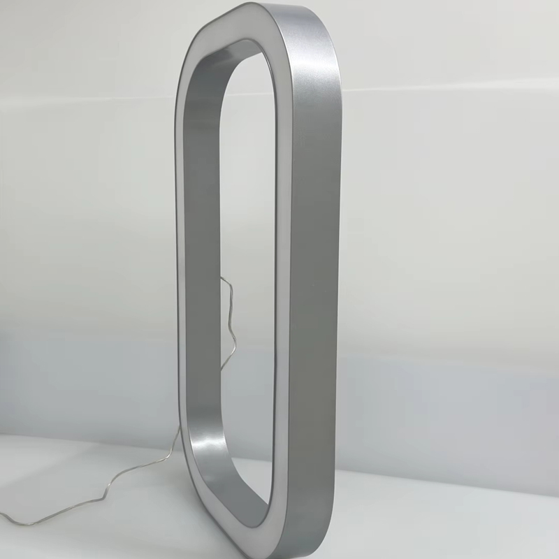 Curved Profile Rectangle LED Pendant Light