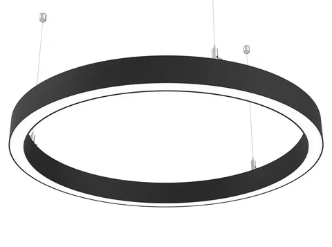 Plafoniere a LED lineari sospese personalizzate_01