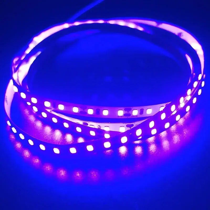 FAU10T60A-395NM—DC12V 395nm Black Light UV LED Strip Light (Visual Decoration) FAU10T60A-395NM—DC12V 395nm Black Light UV LED Strip Light (Visual Decoration)