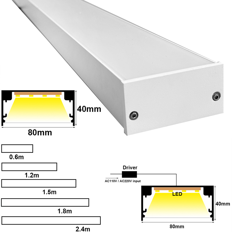IP65 Waterproof LED Linear Light