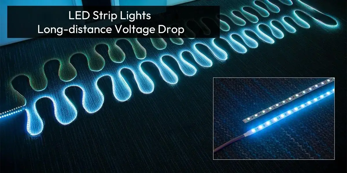 LED Strip Lights Long-distance Voltage Drop LED Strip Lights Long-distance Voltage Drop