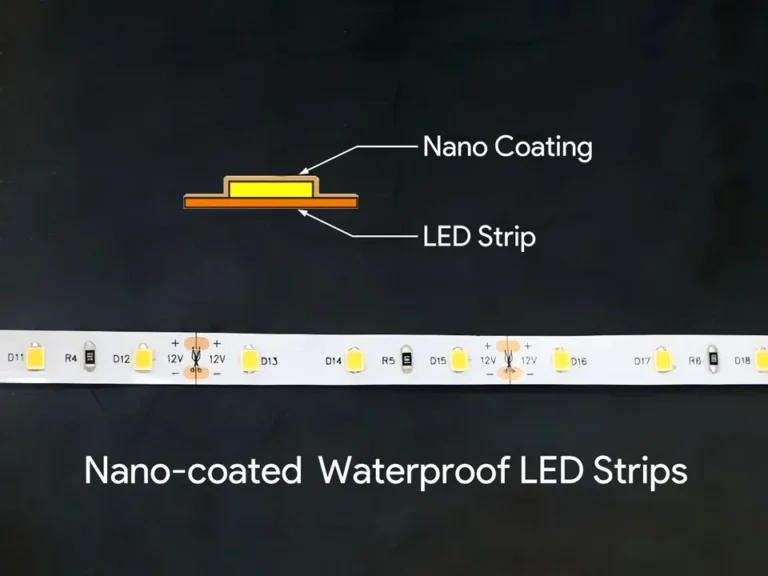 Nano Coating Waterproofing Technology for LED Strip Lights
