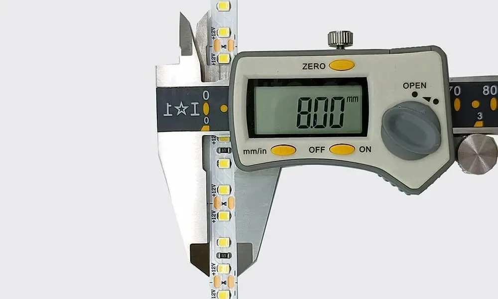 Standard widths for LED strip lights_8mm LED strip lights Standard widths for LED strip lights_8mm LED strip lights