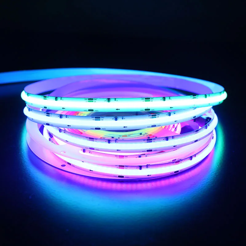 WS2811 RGB COB LED Bathroom Mirror Front Light Strip