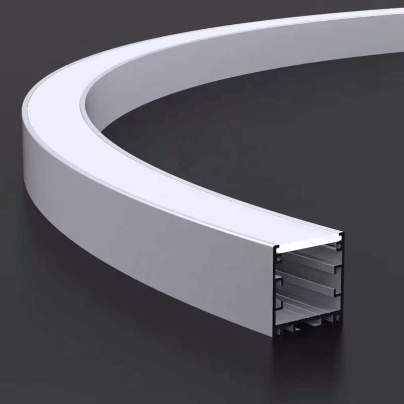 side bending aluminum linear light side bending aluminum linear light