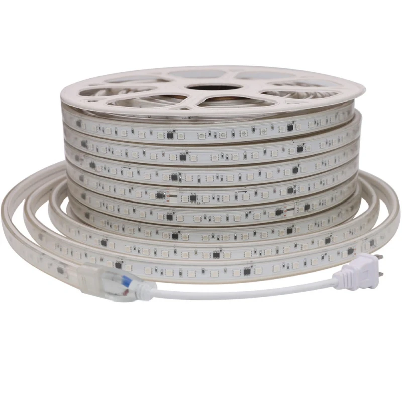 60leds AC 220V color chasing strip light 60leds AC 220V color chasing strip light
