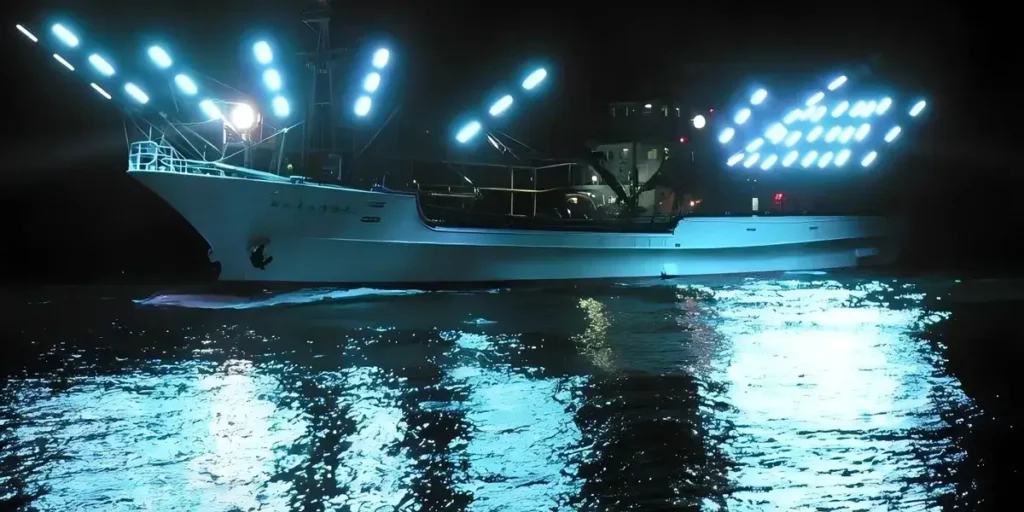 ปฏิบัติการทางทะเลลึก แสงดึงดูดปลา ปฏิบัติการทางทะเลลึก แสงดึงดูดปลา