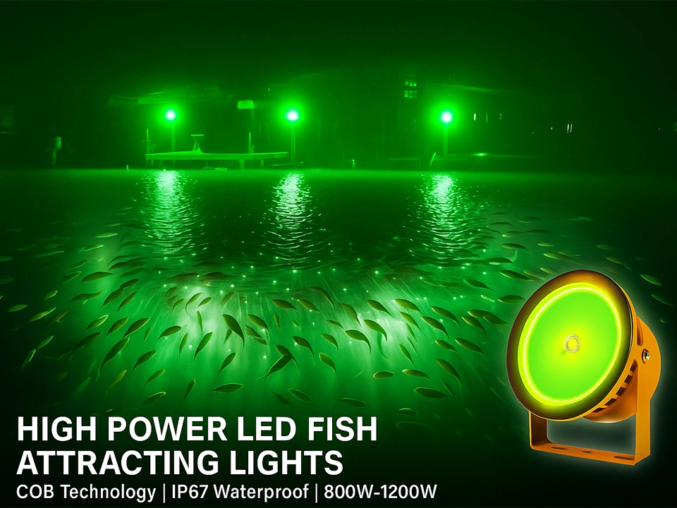 Światła przyciągające ryby-do-władające-ryby-dopuszczające-power-fish
