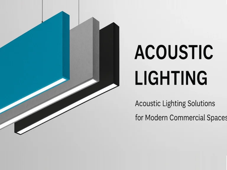 Đèn LED-Âm thanh-Cánh sáng-cho-trần-trần-văn phòng