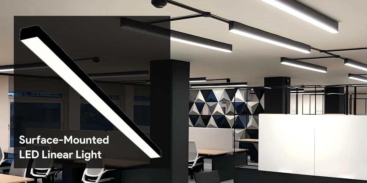 Types of LED Linear Lights_Surface-Mounted LED Linear Lights Types of LED Linear Lights_Surface-Mounted LED Linear Lights
