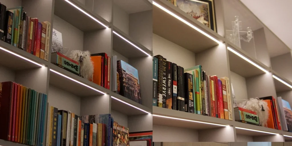 Bookshelf Lighting idea