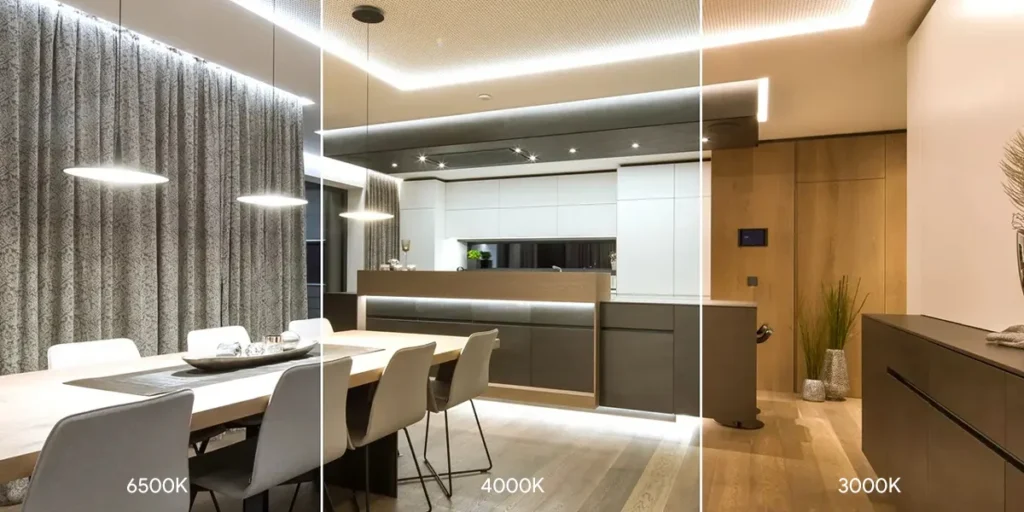 健康的な照明 - 調整可能な白色 LED ストリップの使用をお勧めします