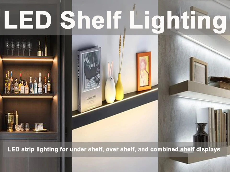 LED Shelf Lighting Ideas