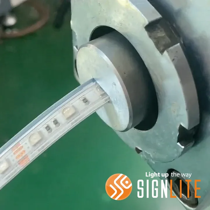LED Strip Lights Extrusion Process