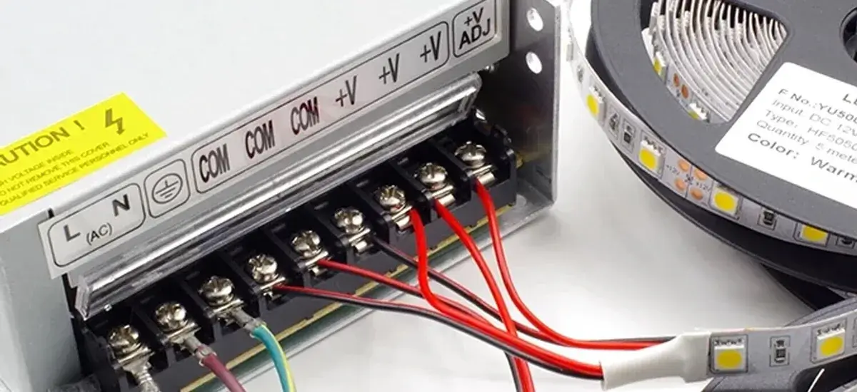 Power Supply and LED Strip Voltage Matching