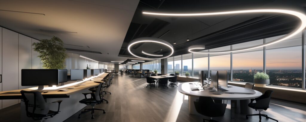 curved linear lighting for commercial projects curved linear lighting for commercial projects