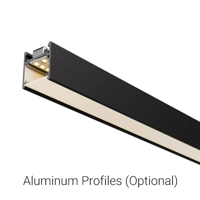 Aluminum Profiles (Optional) for LED Linear Modules