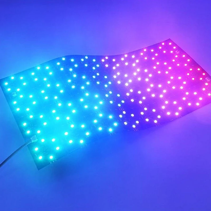 Black PCB Addressable LED Sheets