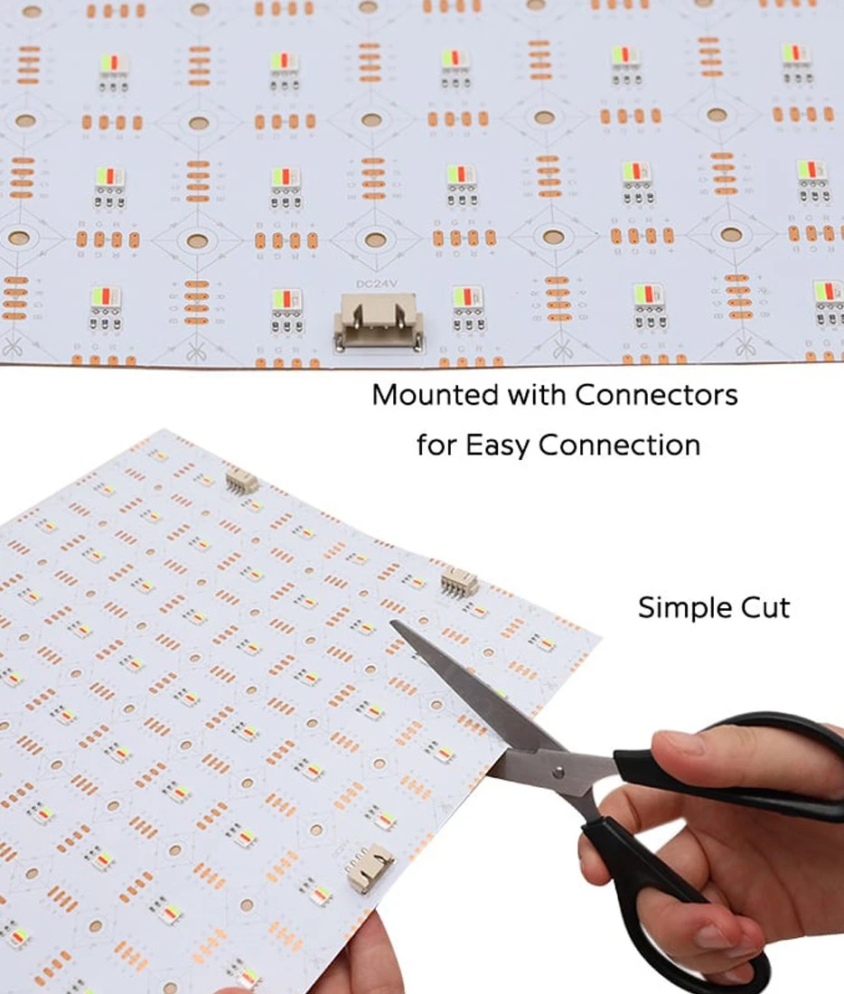 Connecting LED Light Sheets