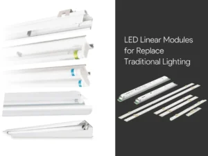 LED-lineaire modules voor het vervangen van andere traditionele verlichting